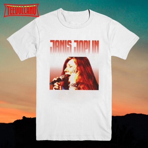 Janis Joplin T Shirt Vintage Style Shirt 90S Inspired Classic T-Shirt