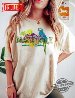 Jimmy Buffett Shirt Margaritaville Shirt Jimmy Buffett Parrot T-Shirt