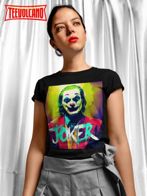 Joker Soft T Shirt, Joker Movie Poster T-Shirt, Joker Fan Art Graphic T Shirt