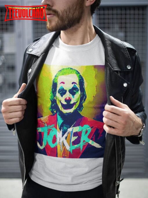 Joker Soft T Shirt, Joker Movie Poster T-Shirt, Joker Fan Art Graphic T Shirt