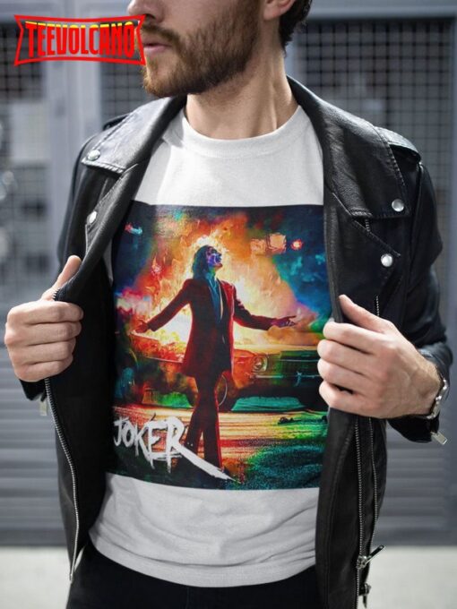 Joker Soft T Shirt, Joker Movie Poster T-Shirt