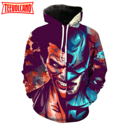 Joker Vs Batman 3D Printed Hoodie