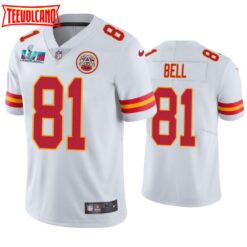 Kansas City Chiefs Blake Bell Super Bowl LVII White Limited Jersey