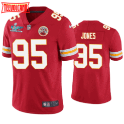 Kansas City Chiefs Chris Jones Super Bowl LVII Red Limited Jersey