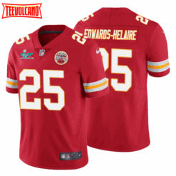 Kansas City Chiefs Clyde Edwards-Helaire Super Bowl LVII Red Jersey