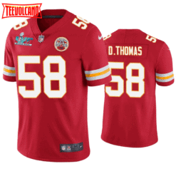 Kansas City Chiefs Derrick Thomas Super Bowl LVII Red Jersey