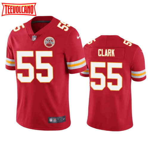 Kansas City Chiefs Frank Clark Red Limited Jersey