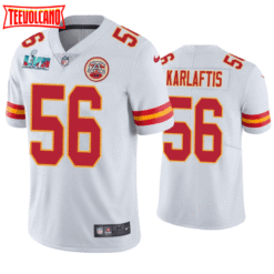 Kansas City Chiefs George Karlaftis Super Bowl LVII White Jersey