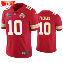 Kansas City Chiefs Isaih Pacheco Super Bowl LVII Red Limited Jersey