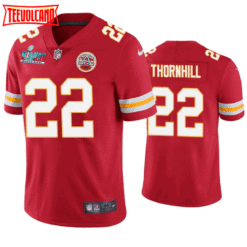 Kansas City Chiefs Juan Thornhill Super Bowl LVII Red Limited Jersey