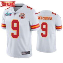 Kansas City Chiefs JuJu Smith-Schuster Super Bowl LVII White Jersey