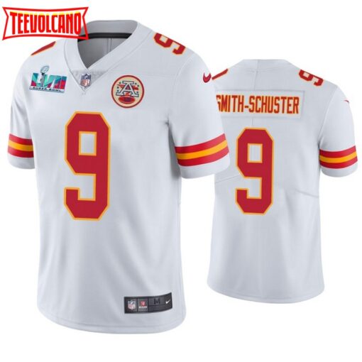 Kansas City Chiefs JuJu Smith-Schuster Super Bowl LVII White Jersey