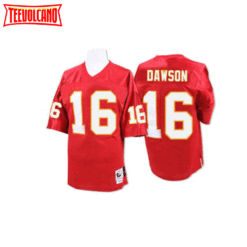 Kansas City Chiefs Len Dawson Red Throwback Jersey