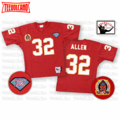 Kansas City Chiefs Marcus Allen Red 35th 75th Anniversary Throwback Jersey