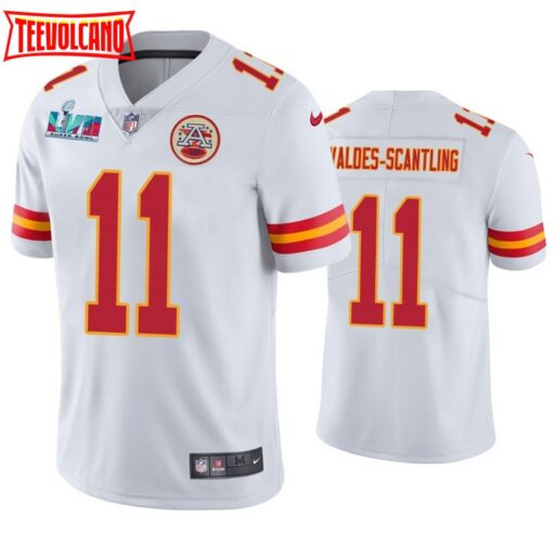 Kansas City Chiefs Marquez Valdes-Scantling Super Bowl LVII White Jersey