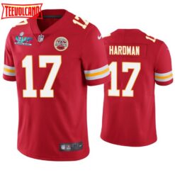 Kansas City Chiefs Mecole Hardman Super Bowl LVII Red Jersey