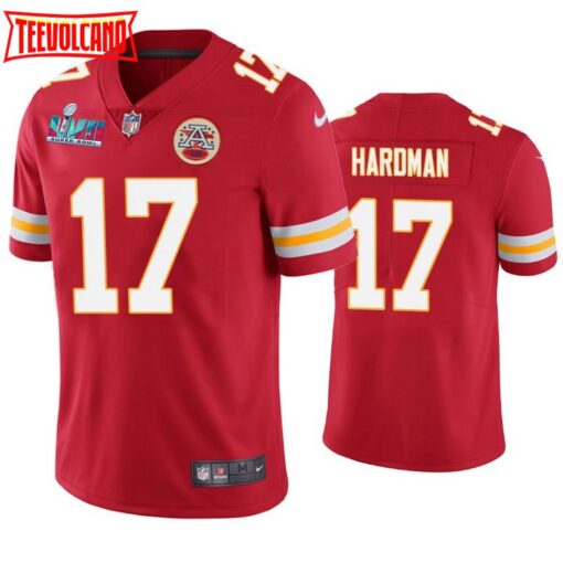 Kansas City Chiefs Mecole Hardman Super Bowl LVII Red Jersey