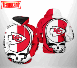 Kansas City Chiefs NFL Grateful Dead 3D Printed Hoodie