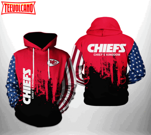 Kansas City Chiefs NFL Team US 3D Printed Hoodie