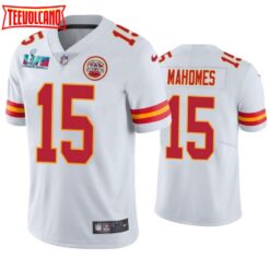 Kansas City Chiefs Patrick Mahomes Super Bowl LVII White Jersey