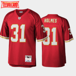 Kansas City Chiefs Priest Holmes Red 2002 Throwback Jersey