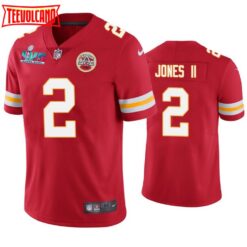 Kansas City Chiefs Ronald Jones II Super Bowl LVII Red Limited Jersey