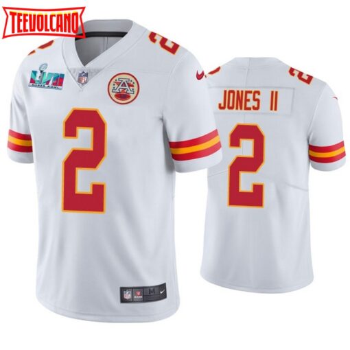 Kansas City Chiefs Ronald Jones II Super Bowl LVII White Jersey