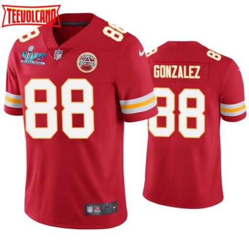 Kansas City Chiefs Tony Gonzalez Super Bowl LVII Red Limited Jersey