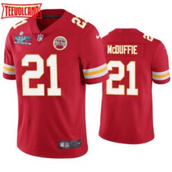 Kansas City Chiefs Trent McDuffie Super Bowl LVII Red Jersey