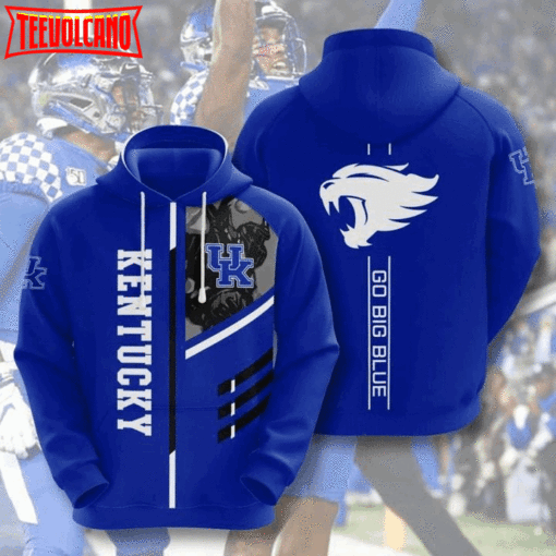 Kentucky Wildcats 3D Printed Hoodie