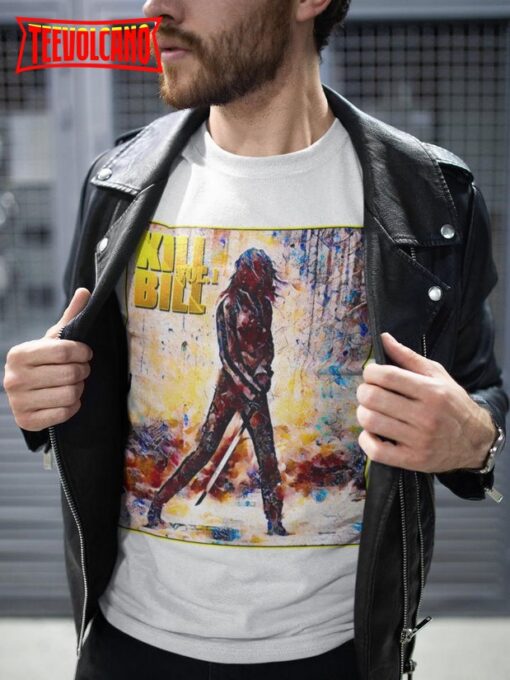 Kill Bill Movie Poster T-Shirt, Kill Bill Fan Art Graphic T Shirt