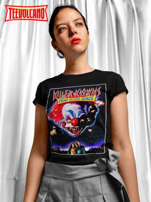 Killer Klowns from Outer Space Poster T Shirt, 80s Movie Shirt