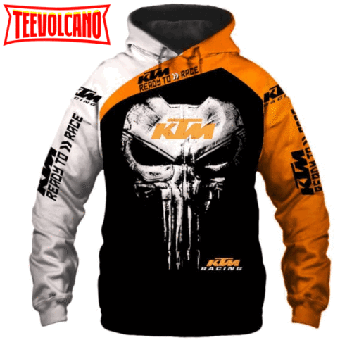 KTM Ready To Race Punisher Nice Gift Home Decor Rectangle Area RugHoodie