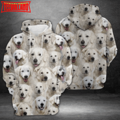 Kuvasz So Cute 3D Printed Hoodie