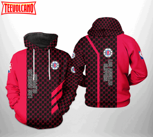 LA Clippers NBA 3D Printed Hoodie