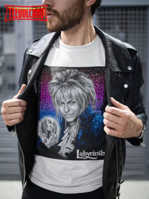 Labyrinth Movie Poster Soft Style T Shirt, Vintage Labyrinth Movie Shirt