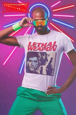 Lethal Weapon Movie Poster Style 80s Movie Shirt