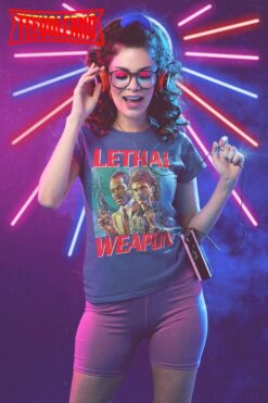 Lethal Weapon Movie Poster Style Soft T-Shirt, 80s Movie Shirt