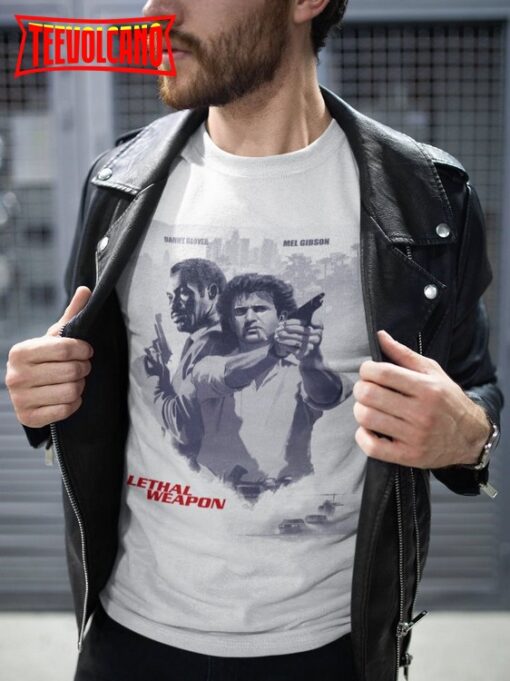 Lethal Weapon Movie Poster Style T Shirt, Lethal Weapon Soft T-Shirt