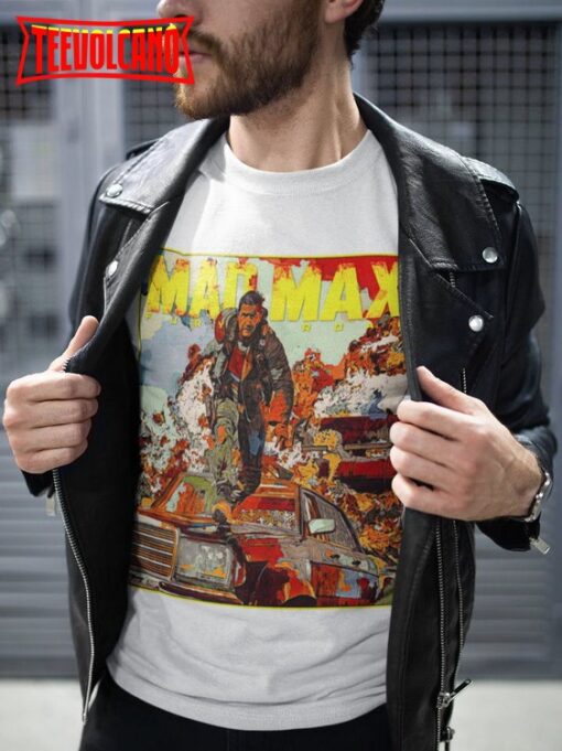 Mad Max Fury Road Soft T Shirt, Mad Max Fury Road Movie Poster T-Shirt