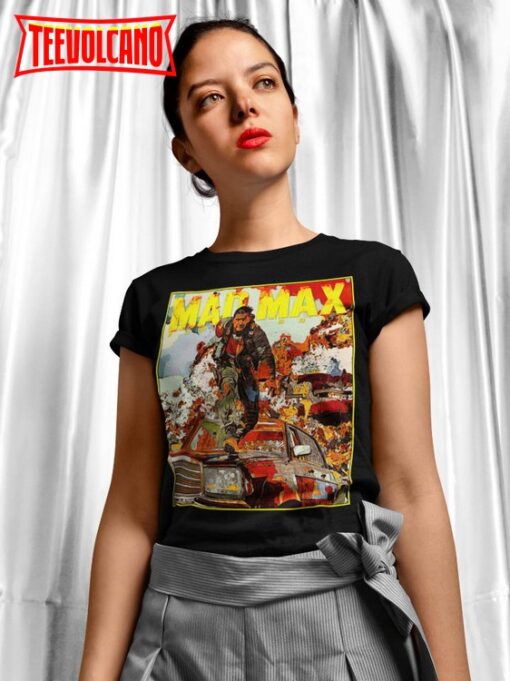 Mad Max Fury Road Soft T Shirt, Mad Max Fury Road Movie Poster T-Shirt