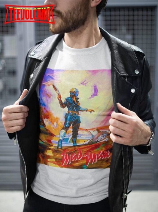 Mad Max Movie Poster Style T Shirt, Vintage 80s Movie Shirt