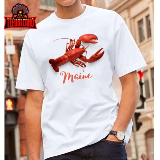 Maine Coast Ocean Lobster T-Shirt