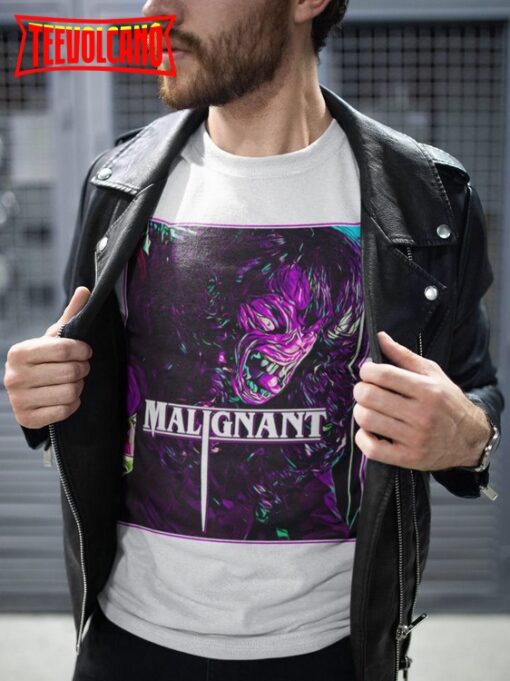 Malignant Movie Poster Style T Shirt, Horror Movie Fan Gift GraphicT Shirt