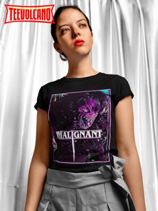 Malignant Movie Poster Style T Shirt, Horror Movie Fan Gift GraphicT Shirt