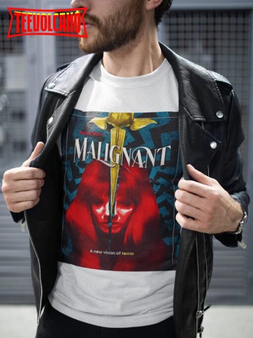 Malignant Movie Poster Style T Shirt, Horror Movie Fan T Shirt