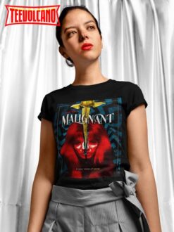 Malignant Movie Poster Style T Shirt, Horror Movie Fan T Shirt