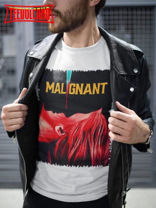 Malignant Movie Poster Style T Shirt, Horror Movie Graphic T Shirt