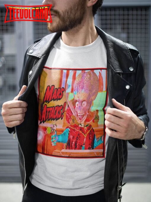 Mars Attacks Movie Poster T Shirt, 90s Movie Nostalgia Shirt