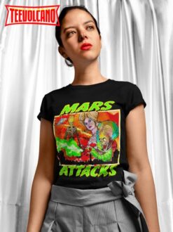 Mars Attacks Soft T-Shirt, Mars Attacks Movie Poster T Shirt